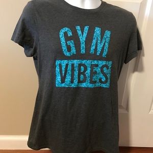 Adidas “GYM VIBES” Tshirt